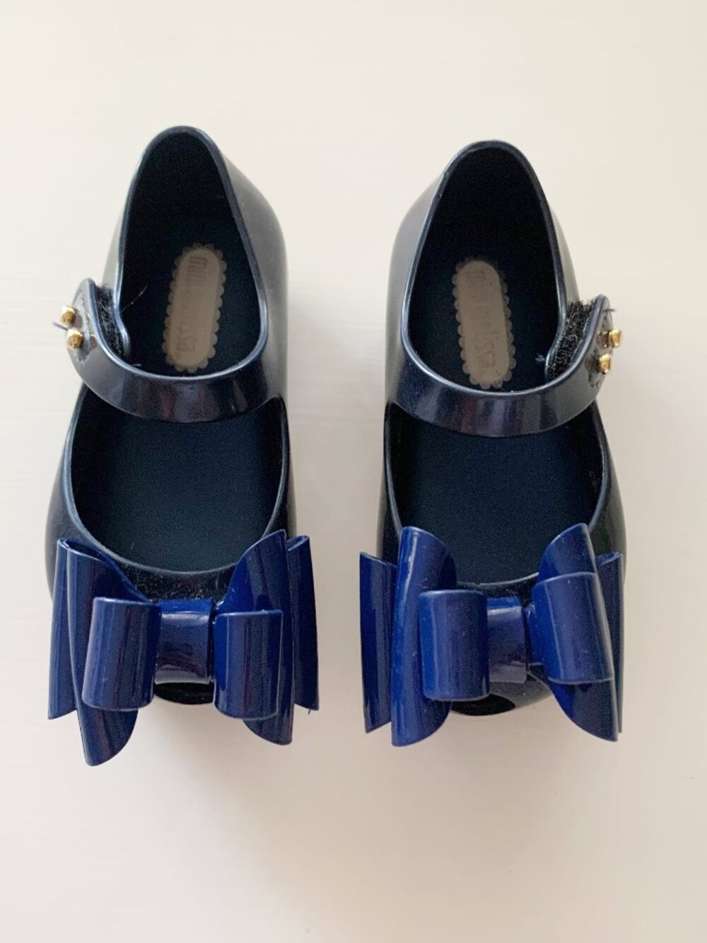 Mini Melissa Ultragirl Flats • Navy Blue • Size 5